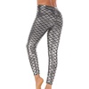image:imageAlaroo Halloween Shiny Fish Scale Mermaid Leggings for Women Pants S4XL10silver