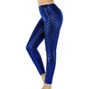 image:imageAlaroo Halloween Shiny Fish Scale Mermaid Leggings for Women Pants S4XL13royalblue