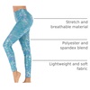 image:imageAlaroo Halloween Shiny Fish Scale Mermaid Leggings for Women Pants S4XL26magic Blue