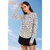 image:imageAlaroo Long Sleeve Shirts Workout Tops for Women UPF 50 Sun Shirt ClothingBlue Multicolor Camo