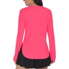 image:imageAlaroo Long Sleeve Shirts Workout Tops for Women UPF 50 Sun Shirt ClothingHot Pink