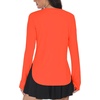 image:imageAlaroo Long Sleeve Shirts Workout Tops for Women UPF 50 Sun Shirt ClothingOrange