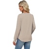 image:imageAlaroo Long Sleeve Shirts for Women V Neck Tops Pleated Tunic PrintPrint 05