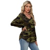 image:imageAlaroo Long Sleeve Shirts for Women V Neck Tops Pleated Tunic PrintPrint 06