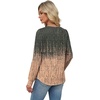 image:imageAlaroo Long Sleeve Shirts for Women V Neck Tops Pleated Tunic PrintPrint 18