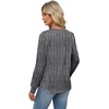 image:imageAlaroo Long Sleeve Shirts for Women V Neck Tops Pleated Tunic PrintPrint 20