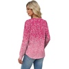 image:imageAlaroo Long Sleeve Shirts for Women V Neck Tops Pleated Tunic PrintPrint 28