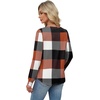 image:imageAlaroo Long Sleeve Shirts for Women V Neck Tops Pleated Tunic PrintPrint 30