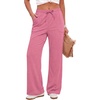 image:imageAlaroo Sweatpants for Women Wide Leg High Waist Pants with PocketsPink
