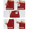 image:imageAlaroo Sweatpants for Women Wide Leg High Waist Pants with PocketsRed