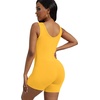 image:imageAlaroo Women One Piece Short Catsuit Bodycon Tank Jumpsuits Rompers Playsuit03yellow