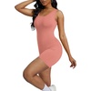 image:imageAlaroo Women One Piece Short Catsuit Bodycon Tank Jumpsuits Rompers Playsuit10coral