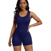 image:imageAlaroo Women One Piece Short Catsuit Bodycon Tank Jumpsuits Rompers Playsuit15royal Blue