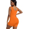 image:imageAlaroo Women One Piece Short Catsuit Bodycon Tank Jumpsuits Rompers Playsuit19bright Orange
