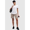 image:imageAlaroo Womens Bermuda Long Shorts with Pockets HighWaisted Knee Length Biker Athletic Running Yoga Workout GymKhaki
