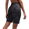 image:imageAlaroo Womens Bermuda Long Shorts with Pockets HighWaisted Knee Length Biker Athletic Running Yoga Workout GymPrint 2