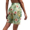 image:imageAlaroo Womens Bermuda Long Shorts with Pockets HighWaisted Knee Length Biker Athletic Running Yoga Workout GymPrint 4