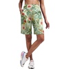 image:imageAlaroo Womens Bermuda Long Shorts with Pockets HighWaisted Knee Length Biker Athletic Running Yoga Workout GymPrint 4