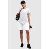 image:imageAlaroo Womens Bermuda Long Shorts with Pockets HighWaisted Knee Length Biker Athletic Running Yoga Workout GymWhite