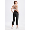 image:imageAlaroo Womens Golf Pants 78 Stretch Ankle High Waisted Travel PantsBlack