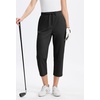 image:imageAlaroo Womens Golf Pants 78 Stretch Ankle High Waisted Travel PantsBlack