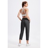 image:imageAlaroo Womens Golf Pants 78 Stretch Ankle High Waisted Travel PantsGrey