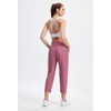 image:imageAlaroo Womens Golf Pants 78 Stretch Ankle High Waisted Travel PantsPink