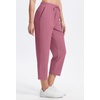 image:imageAlaroo Womens Golf Pants 78 Stretch Ankle High Waisted Travel PantsPink