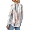 image:imageAlaroo Womens Long Sleeve Shirts 2026 Fall Tunic Tops Crewneck Blouses PrintPrint 03