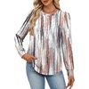 image:imageAlaroo Womens Long Sleeve Shirts 2026 Fall Tunic Tops Crewneck Blouses PrintPrint 03