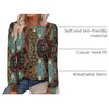image:imageAlaroo Womens Long Sleeve Shirts 2026 Fall Tunic Tops Crewneck Blouses PrintPrint 04