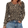 image:imageAlaroo Womens Long Sleeve Shirts 2026 Fall Tunic Tops Crewneck Blouses PrintPrint 07