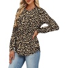 image:imageAlaroo Womens Long Sleeve Shirts 2026 Fall Tunic Tops Crewneck Blouses PrintPrint 07