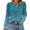 image:imageAlaroo Womens Long Sleeve Shirts 2026 Fall Tunic Tops Crewneck Blouses PrintPrint 12
