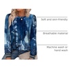 image:imageAlaroo Womens Long Sleeve Shirts 2026 Fall Tunic Tops Crewneck Blouses PrintPrint 13