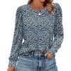 image:imageAlaroo Womens Long Sleeve Shirts 2026 Fall Tunic Tops Crewneck Blouses PrintPrint 15