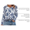 image:imageAlaroo Womens Long Sleeve Shirts 2026 Fall Tunic Tops Crewneck Blouses PrintPrint 21
