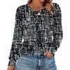 image:imageAlaroo Womens Long Sleeve Shirts 2026 Fall Tunic Tops Crewneck Blouses PrintPrint 28