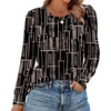 image:imageAlaroo Womens Long Sleeve Shirts 2026 Fall Tunic Tops Crewneck Blouses PrintPrint 31
