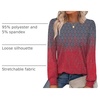 image:imageAlaroo Womens Long Sleeve Shirts 2026 Fall Tunic Tops Crewneck Blouses PrintPrint 38