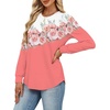 image:imageAlaroo Womens Long Sleeve Shirts 2026 Fall Tunic Tops Crewneck Blouses PrintPrint 42