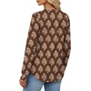 image:imageAlaroo Womens Long Sleeve Shirts 2026 Fall Tunic Tops Crewneck Blouses PrintPrint 44