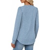 image:imageAlaroo Womens Long Sleeve Shirts 2026 Fall Tunic Tops Crewneck Blouses PrintPrint 45