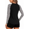 image:imageAlaroo Womens Long Sleeve Shirts Workout Tops Hiking FishingLeopard