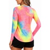 image:imageAlaroo Womens Long Sleeve Shirts Workout Tops Hiking FishingPink Print