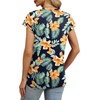 image:imageAlaroo Womens Summer Tops Short Sleeve Shirts Crew Neck Cute Trendy Tunic Blouses S3XLBoho Print 50