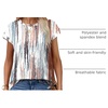 image:imageAlaroo Womens Summer Tops Short Sleeve Shirts Crew Neck Cute Trendy Tunic Blouses S3XLPrint 11