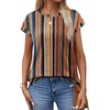 image:imageAlaroo Womens Summer Tops Short Sleeve Shirts Crew Neck Cute Trendy Tunic Blouses S3XLPrint 13