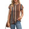 image:imageAlaroo Womens Summer Tops Short Sleeve Shirts Crew Neck Cute Trendy Tunic Blouses S3XLPrint 13