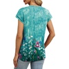 image:imageAlaroo Womens Summer Tops Short Sleeve Shirts Crew Neck Cute Trendy Tunic Blouses S3XLPrint 15